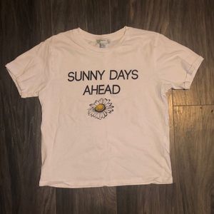 Small cropped t-shirt